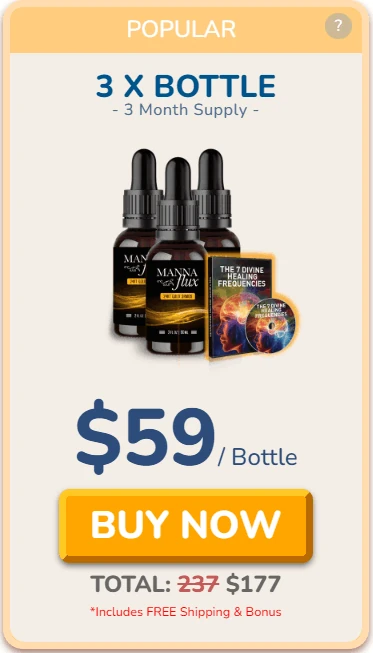 Manna Flux 3 bottle price - United Kingdom